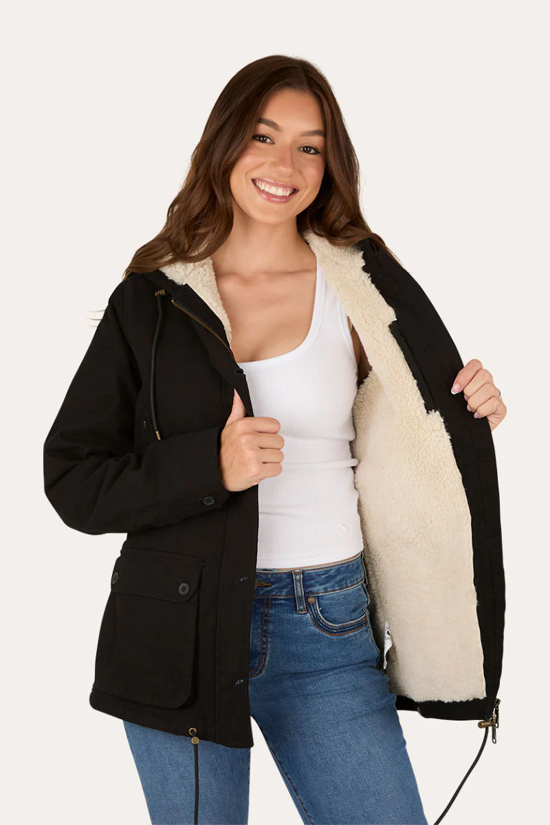 Aspen Womens Canvas Jacket - Image 4