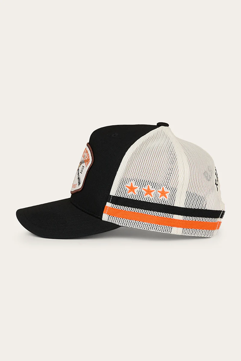 Big Buck Deep Fit Trucker Cap - Black - Image 5