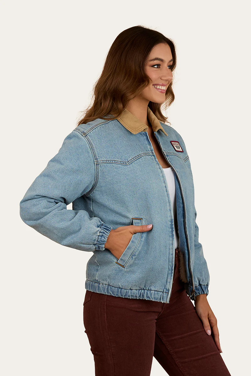 Charley Womens Western Bomber Jacket - Image 6