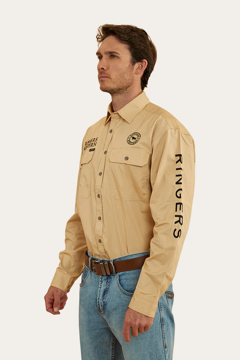 Hawkeye Mens Full Button Work Shirt - Image 45