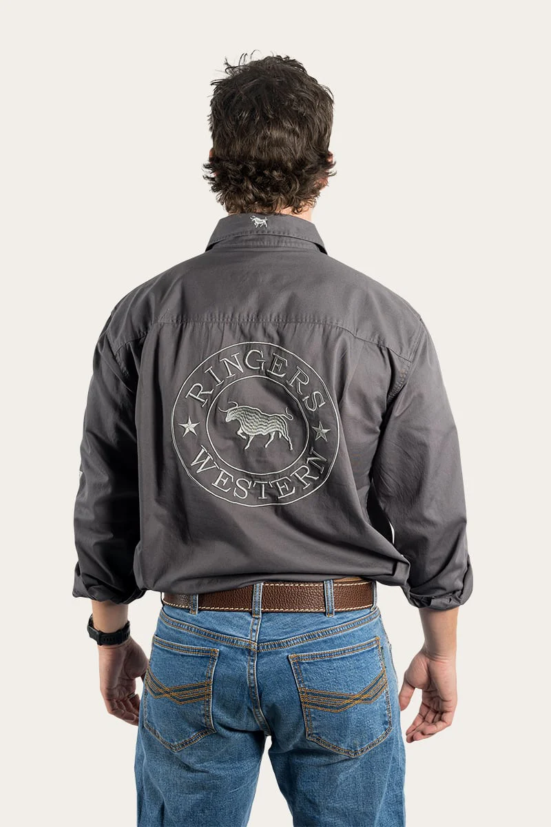 Hawkeye Mens Full Button Work Shirt - Image 59