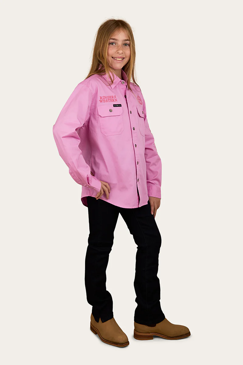 Jackaroo Kids Full Button Printed Work Shirt - Image 3