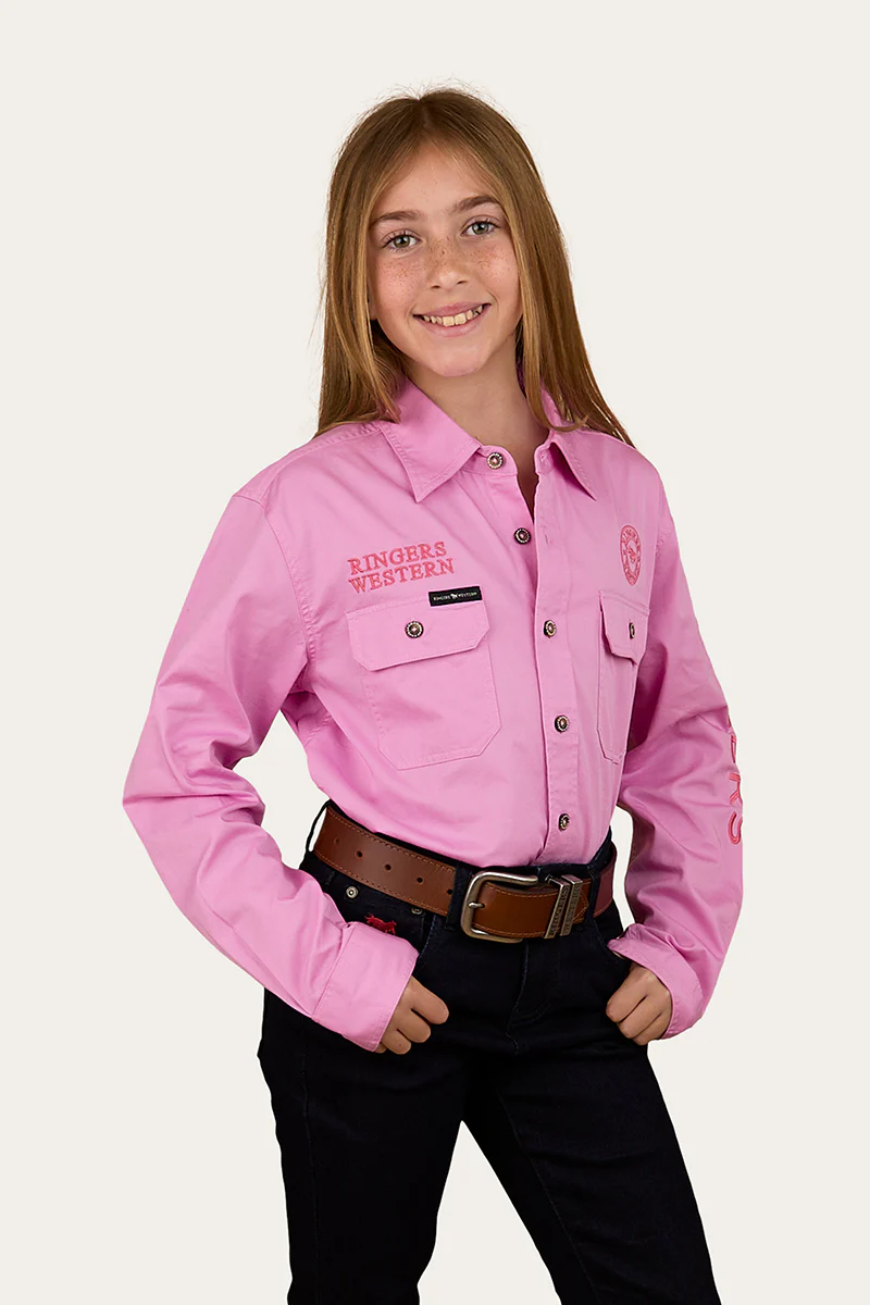 Jackaroo Kids Full Button Printed Work Shirt - Image 5