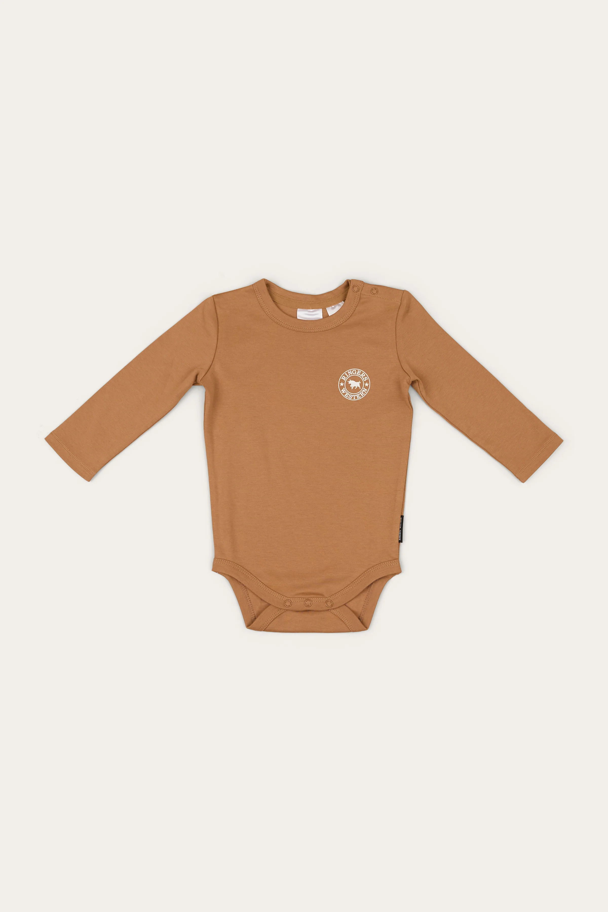 Lil' Rascal Babies Signature Bull LS Romper - Image 3