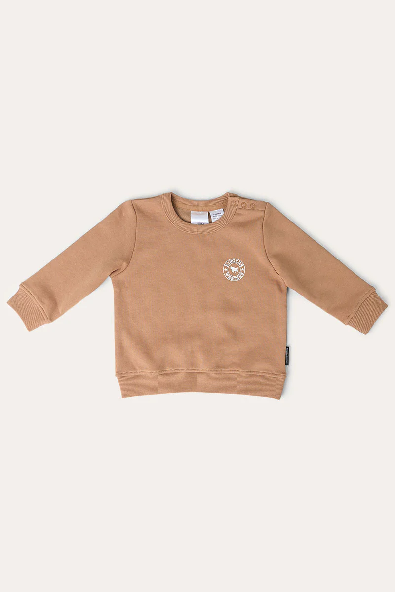 Mini Ringer Babies Signature Bull Fleece Pullover - Image 5