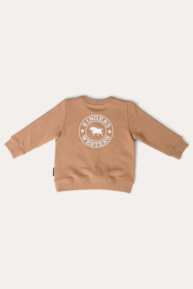 Mini Ringer Babies Signature Bull Fleece Pullover - Image 6