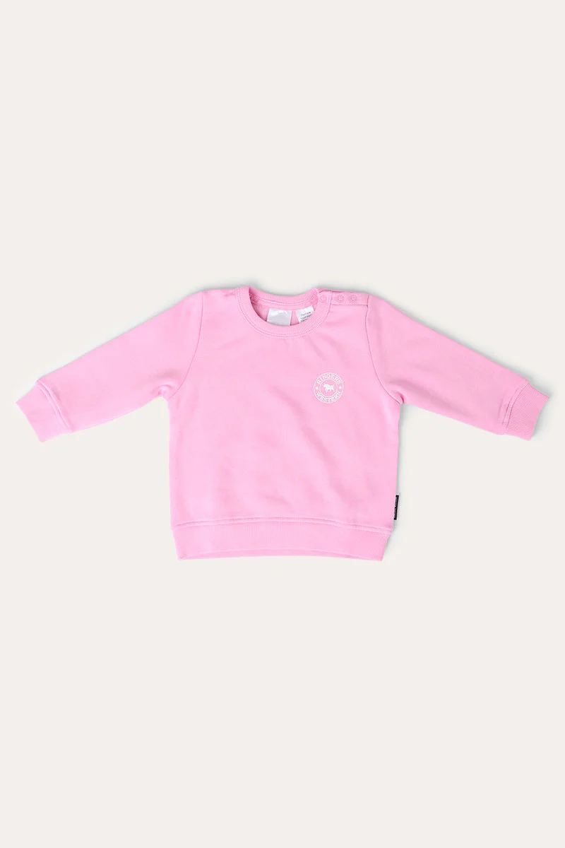Mini Ringer Babies Signature Bull Fleece Pullover - Image 7