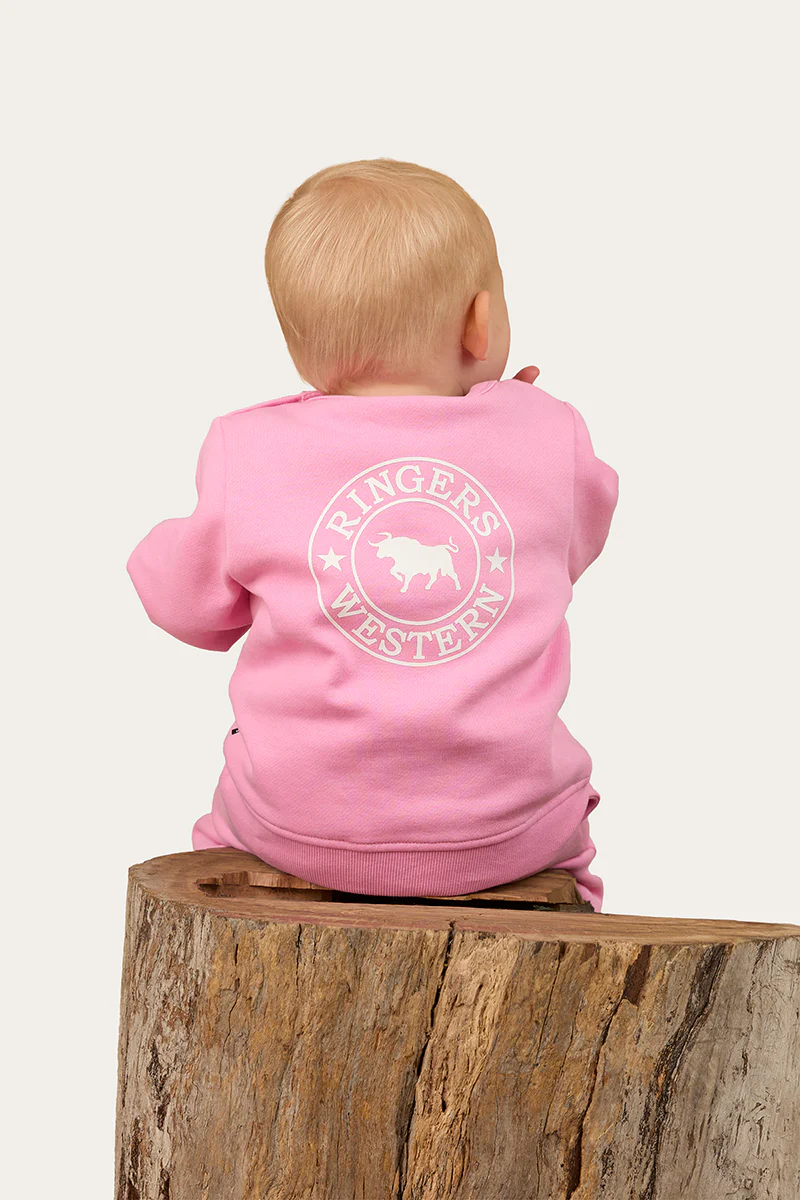 Mini Ringer Babies Signature Bull Fleece Pullover - Image 9