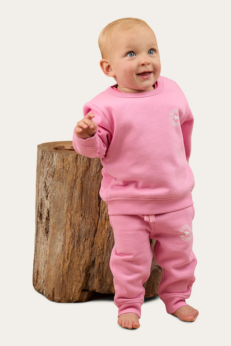 Mini Ringer Babies Signature Bull Fleece Trackpants - Image 7