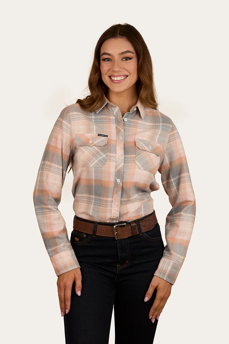 Rubyvale Womens Full Button Flannel - Image 5